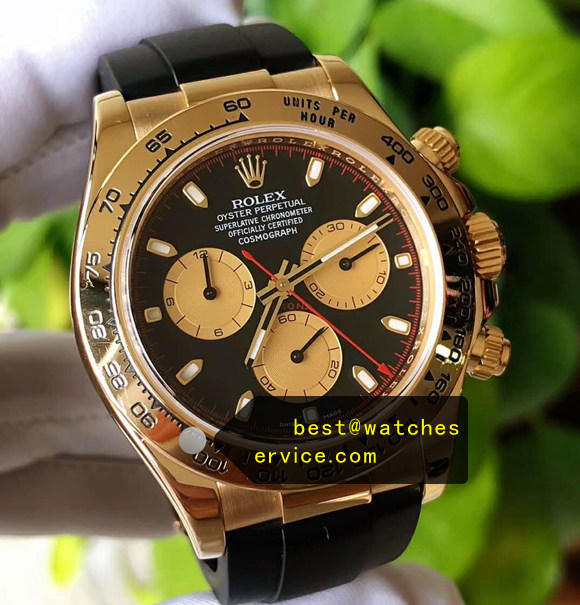 Oysterflex Paul Newman Yellow Gold Super Clone Daytona 116518LN