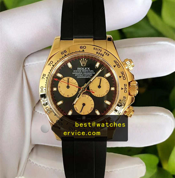 Oysterflex Paul Newman Yellow Gold Super Clone Daytona 116518LN