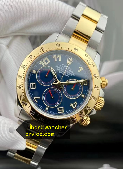 Two-Tone Blue Arabic Dial 1:1 Super Clone Daytona 116503