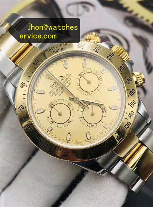 Two-Tone Champagne Dial Super Clone Daytona 116503