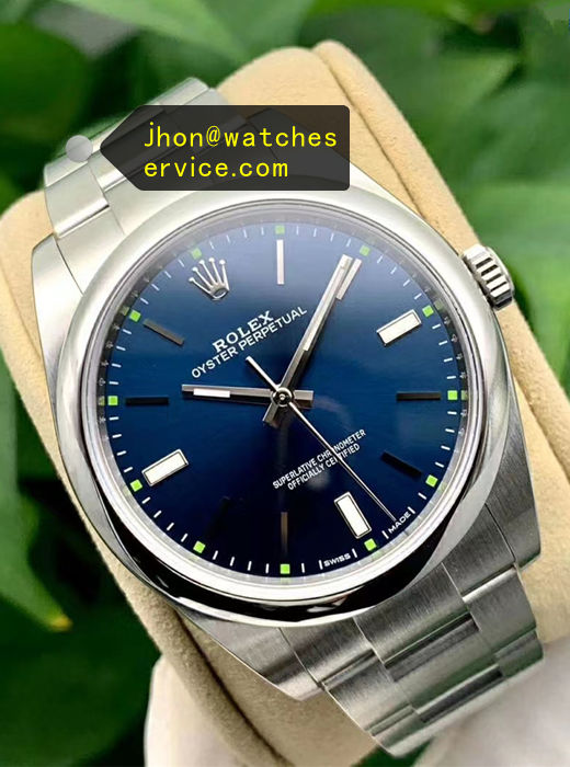 Blue Dial  Super Clone 39mm Oyster Perpetual 114300