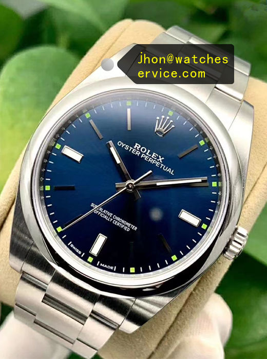 Blue Dial  Super Clone 39mm Oyster Perpetual 114300