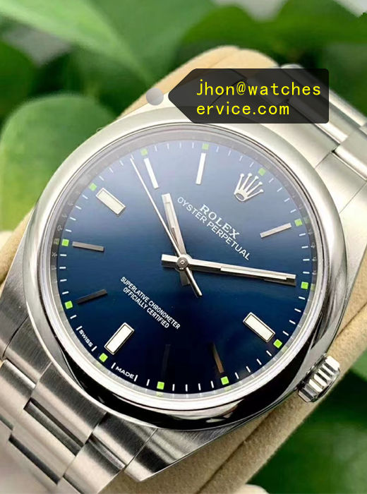 Blue Dial  Super Clone 39mm Oyster Perpetual 114300