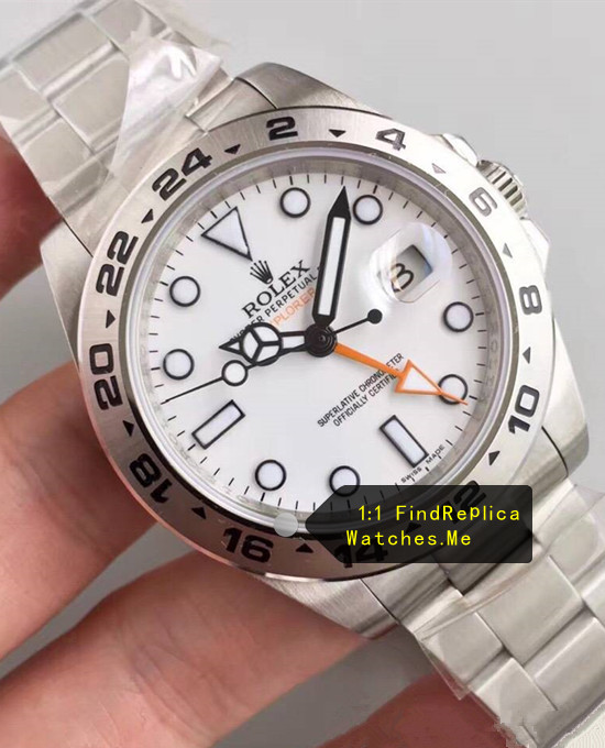 Stainless Steel White Dial Super Clone 42 Explorer II 226570