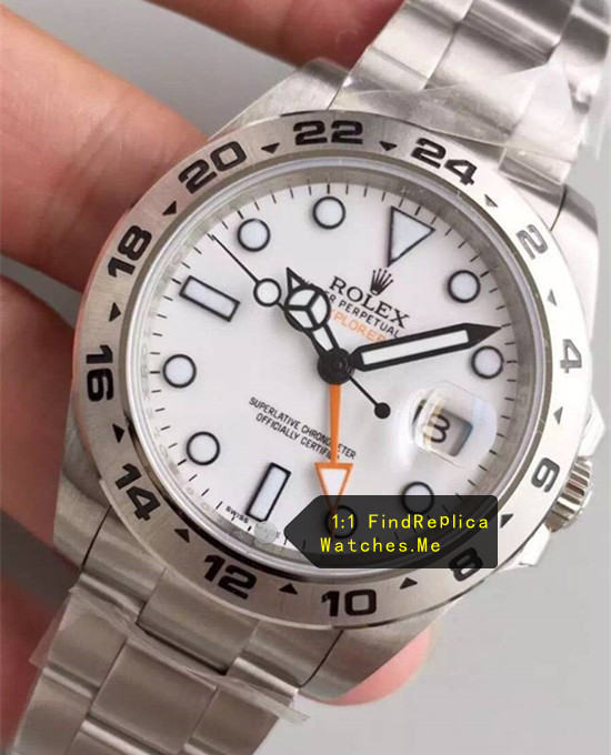 Stainless Steel White Dial Super Clone 42 Explorer II 226570
