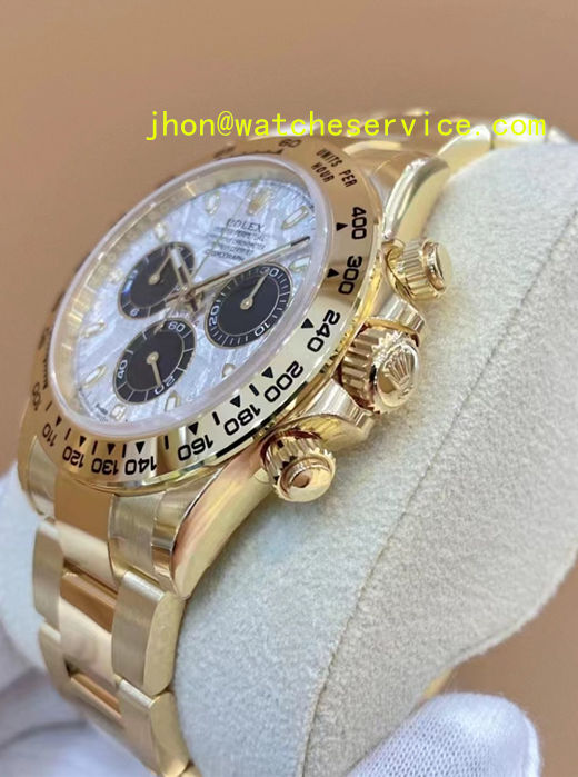 Meteorite Black Dial Yellow Gold Super Clone Daytona 116508