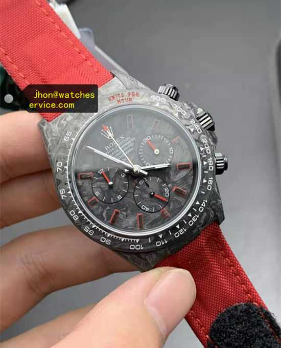 Red Marker Black Carbon Fiber Super Clone Diw Daytona