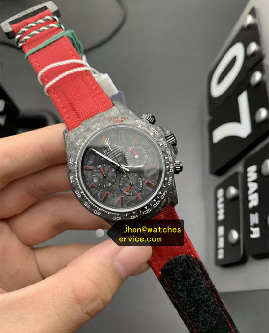 Red Marker Black Carbon Fiber Super Clone Diw Daytona