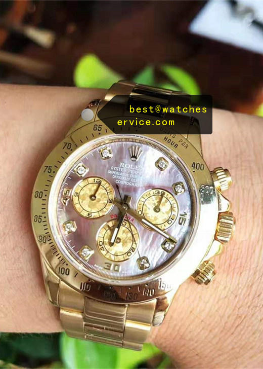 Tahitian Mother Of Pearl Yellow Gold Super Clone Daytona 116508